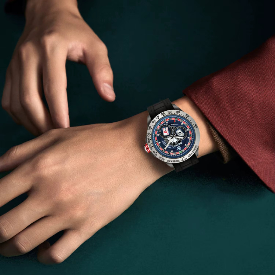 Deesio Armbanduhr Kohlefaser, Automatik, Herren - Bild 3