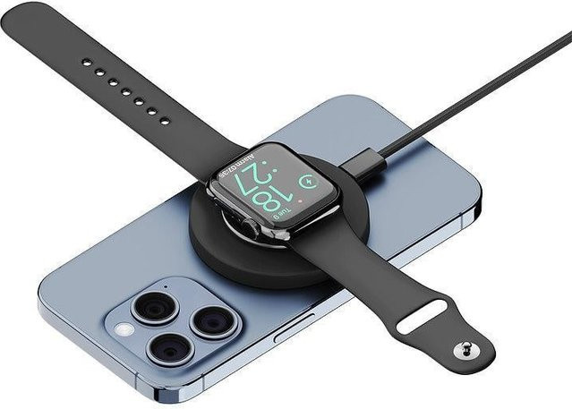 MagFix Pro 3-in-1 Magnetisches Ladepad mit Ringhalter in Schwarz für iOS - Bild 1
