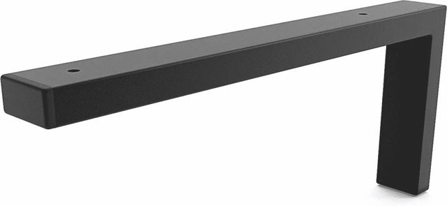 HEVVA Waschtischhalterung MAIN Schwarz Matt, Tiefe: 35 cm - Bild 1