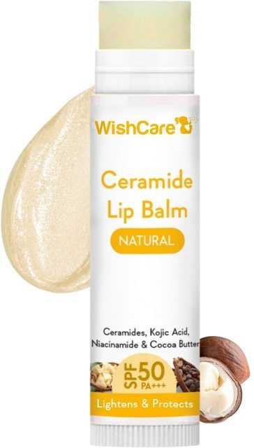 WishCare Lippenbalsam LSF 50, 5g, mit Ceramid und Niacinamid, Unisex - Bild 1