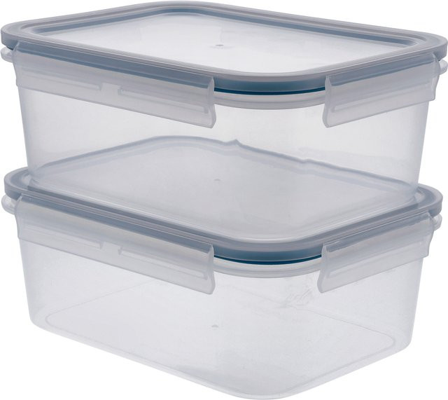 SILVERCREST Frischhaltedosen-Set, 2er Set, transparent - Bild 1