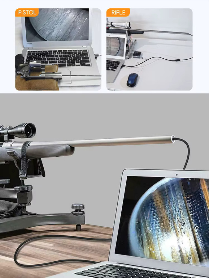 Teslong NTG100 Digitale Endoskop Kamera mit 5mm Objektiv und 8 Seitenspiegeln für Jagd und Reinigung - Bild 6