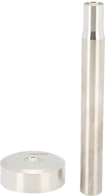 GoolRC Doppelseitige Nietstanze 10mm aus Edelstahl für Lederhandwerk in Weiß und Silber - Bild 1