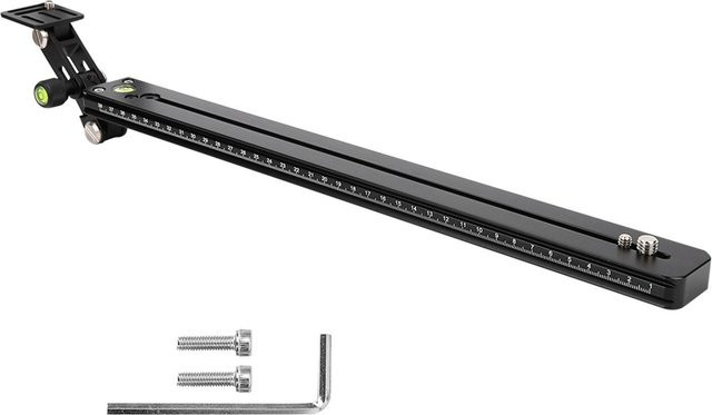 Igeteck Telezoom-Objektivhalterungs-Set mit Schnellwechselplatte für Langbrennweiten-Kameras, Schwarz, F400-38 - Bild 1
