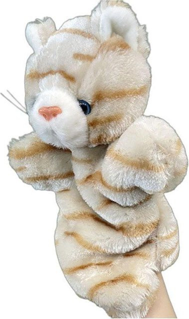 Yiran Health & Beauty Weiße Maus Handpuppe, Plüsch, 25cm - Bild 1