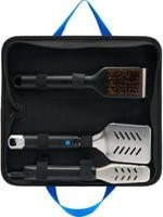 Napoleon TravelQ Grillbesteckset 3-teilig in Schwarz und Silberfarben - Bild 2