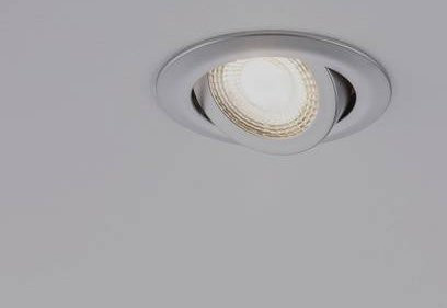 Paulmann 92986 EBL 3stepdim LED-Einbauleuchten 3er Set, schwenkbar, warmweiß, Chrom matt - Bild 1