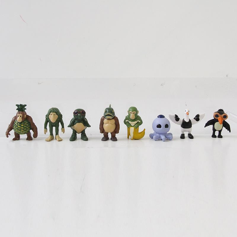 Yiran toy 1 Tralalero Tralala Bombardement Krokodil Shimpanzini Bananini Action-Modellspielzeug 24-teiliges Set PVC-Cartoon-Figur - Bild 2