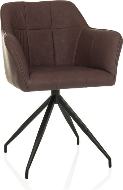 hjh LIVING Esszimmerstuhl ELVERUM SPU in modernem Design aus Kunstleder - Bild 1