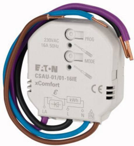 Eaton xComfort Schaltaktor CSAU-01/01-16IE in Weiß mit einer maximalen Schaltleistung von 3680W - Bild 1