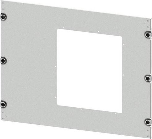 Siemens Blende 8PQ2055-8BA05 in Silber für Einbaugeräte - Bild 1