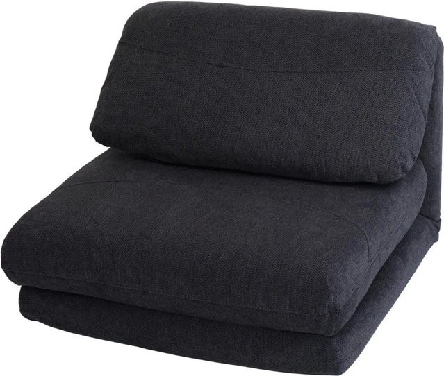 MCW Schlafsessel E68 Funktionssessel als Schlafsofa in Dunkelgrau aus Stoff und Textil - Bild 2