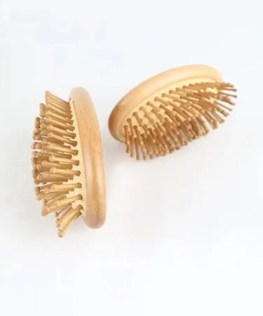 Holz-Massagekamm, Haar Bürste für lockiges Haar, Unisex - Bild 1