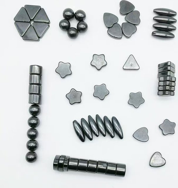 Mognot Polierte Ferrit-Kühlschrankmagnete in Schwarz als starke magnetische Push-Pins für Whiteboard, Büro, Schule und Heim-Deko - Bild 1