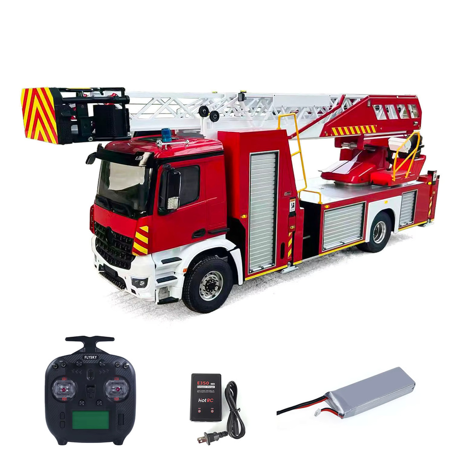 TOUCAN RC HOBBY Feuerwehrauto, RC Modell, 1/14, Metall Chassis, ferngesteuert - Bild 3