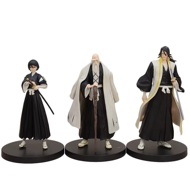 Bandai Bleach Yamamoto Genryuusai Shigekun Action Figur, 15cm, Kunststoff - Bild 3