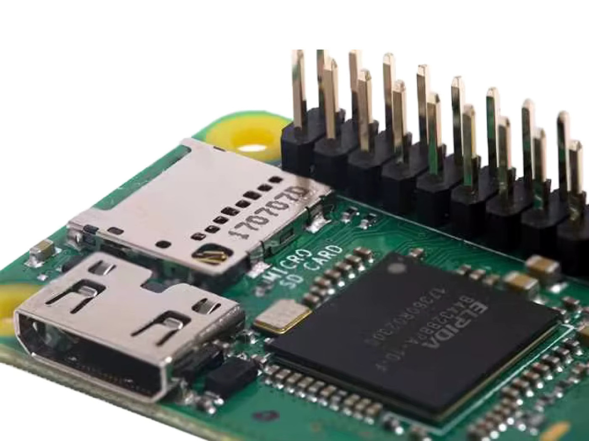 Raspberry Pi Zero WH Mini Linux-Entwicklungsboard mit WiFi und Bluetooth 4.1 Low Energy in Grün - Bild 2