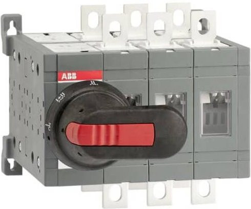 ABB Lastumschalter Schwarz 3-polig 160A - Bild 1