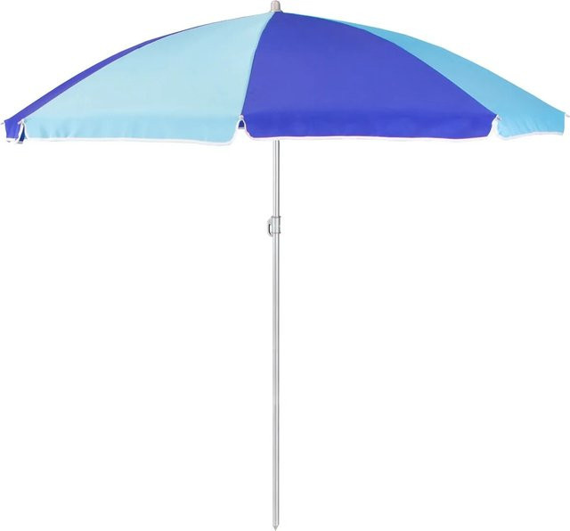 AXI Sonnenschirm Blau aus Kunststoff mit einem Durchmesser von 120 cm - Bild 1