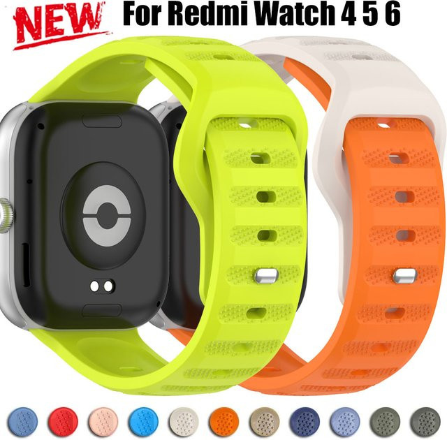 Xiaomi Uhrenarmband Silikon, Redmi Uhr 4 5 6, Mi Band 8 9pro - Bild 1