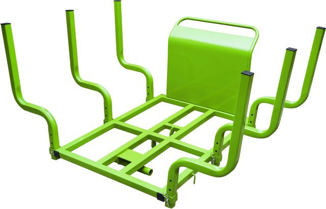 Zipper Holzrunge für Miniraupendumper MD500H und MD500HST aus Stahl in Grün - Bild 1