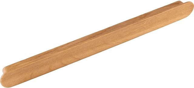 Furnipart Holzgriff Tuba La in Eiche Lackiert, Braun, Breite: 28,4 cm, Höhe: 2,8 cm, Tiefe: 1,9 cm - Bild 1