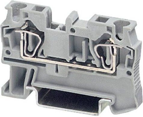 Phoenix Contact 3031364 Durchgangsklemme Zugfeder Grau 6,2 mm - Bild 1