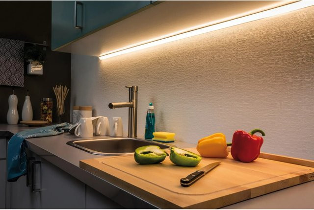 Paulmann LED-Strip Basis-Set 500 MaxLED in Warmweiß mit Metallgehäuse und 1,5 m Länge - Bild 1