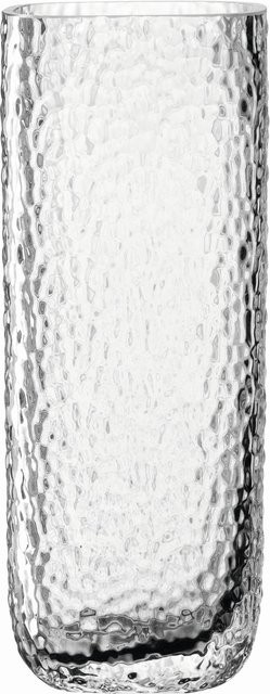 Vase Leonardo Martello aus Glas, transparent, modern, Höhe: 26,5 cm, Durchmesser: 10,0 cm - Bild 1