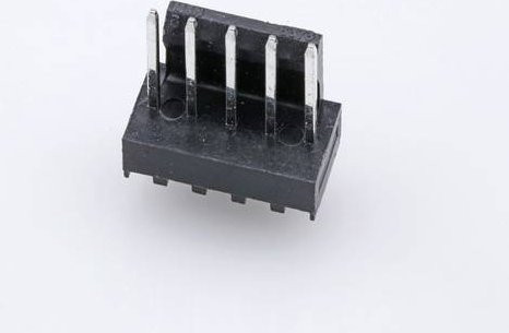 Molex Stiftleiste Standard Schwarz mit 5 Polen und 2,54 mm Rastermaß - Bild 1