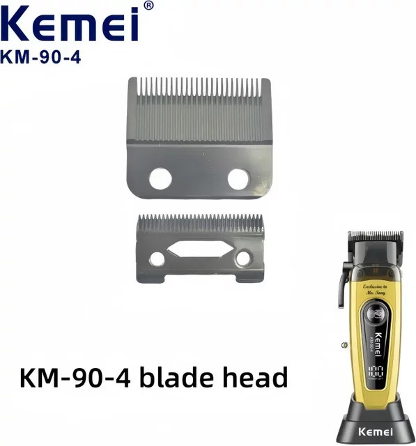 Kemei KM-90-4 Ersatzklinge, Silber - Bild 1