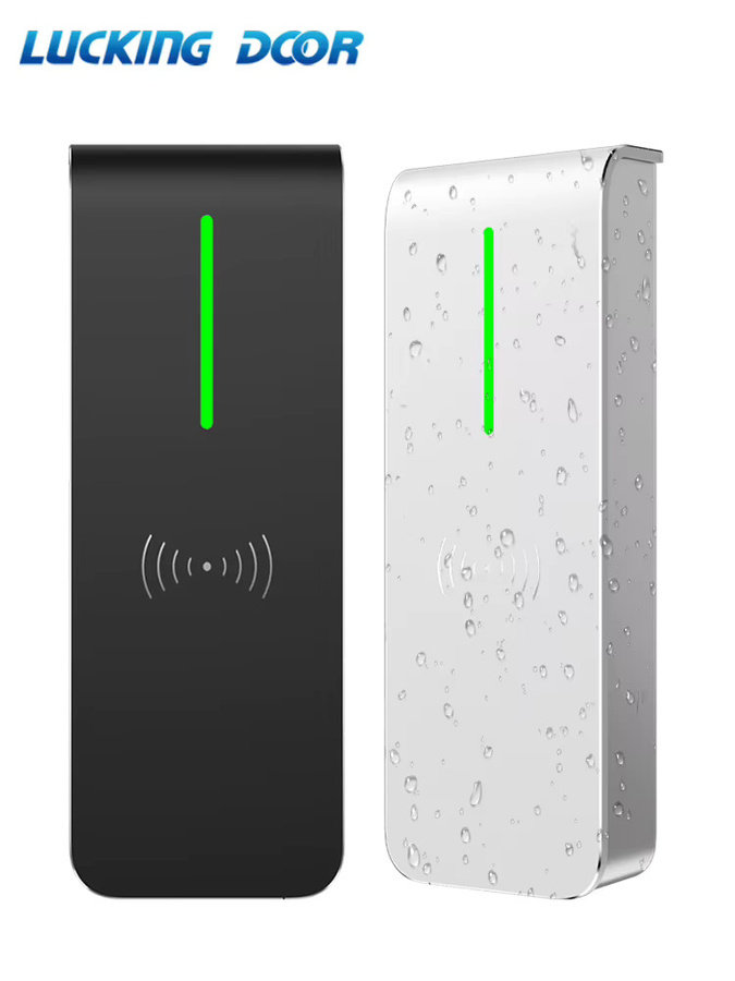 LUCKING DOOR Wasserdichter RFID IC-Kartenleser AN90R D0 D1 für Wiegand WG26 WG34 Zugangskontrollsysteme in Schwarz oder Weiß - Bild 6