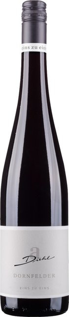Diehl Eins zu Eins Dornfelder Rotwein, Pfalz, 2024, süß, 0,75 l - Bild 1