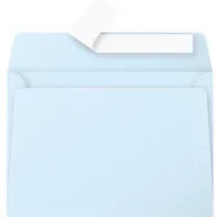 Clairefontaine Pollen Briefumschläge ohne Fenster DIN C6 blau selbstklebend FSC-zertifiziert - Bild 1