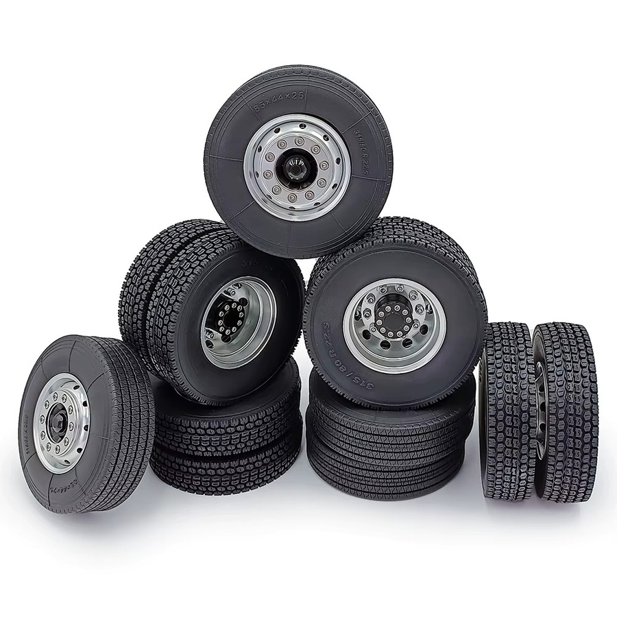 TRINOOD RC Truck 8x8 Rad-Reifen-Komplettset, Zubehör, 1:14 - Bild 3