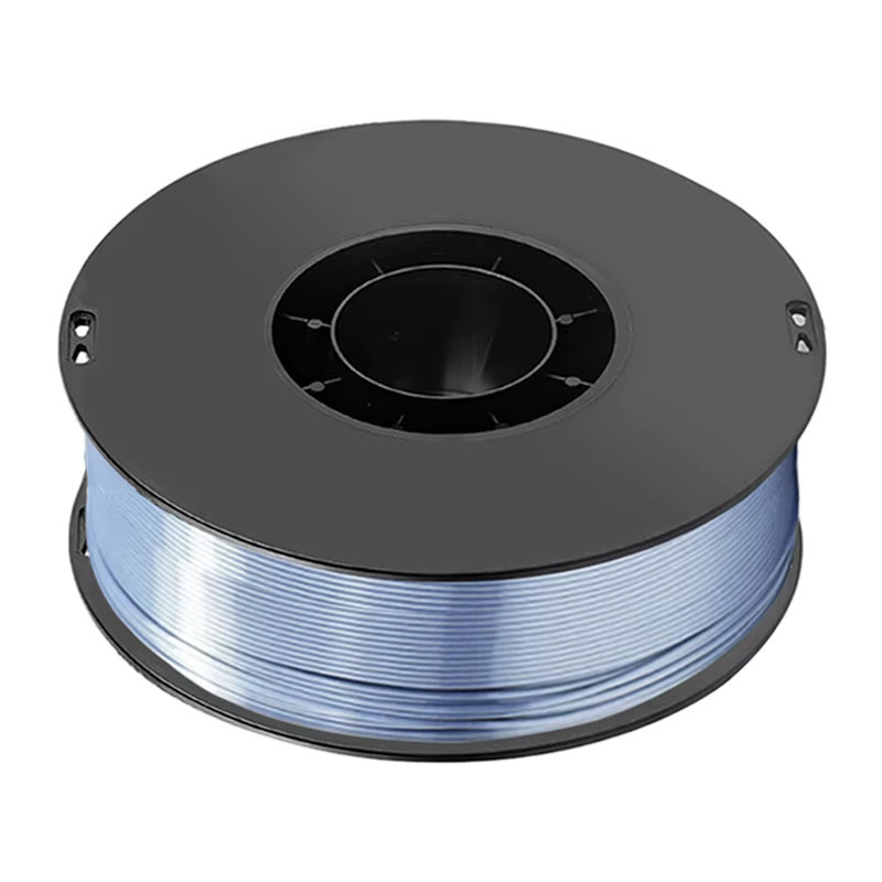 Zweifarbiges PLA-Seiden-Filament für 3D-Drucker in Blau und Silber, Durchmesser: 1,75 mm - Bild 3