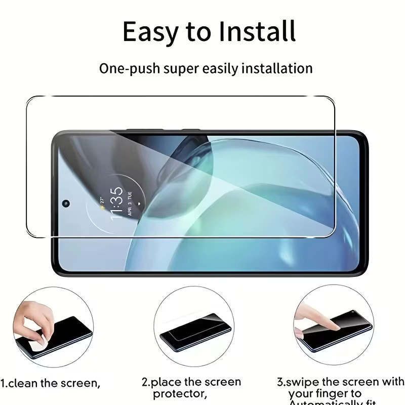 4er-Pack gehärtetes Schutzglas für Motorola G30 G22 G20 G52 G82 G72 G62 5G, transparent - Bild 2