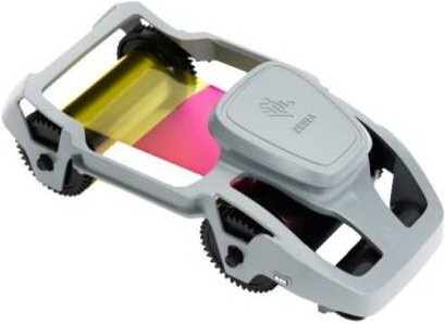 Zebra YMCKO Farbband für ZC100 und ZC300 in Multicolor für Dye-Sublimation-Druck - Bild 1