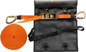 SKYLOTEC Gurtband Lifeline horizontal temporär in Orange, Länge: 3,03 m - Bild 1