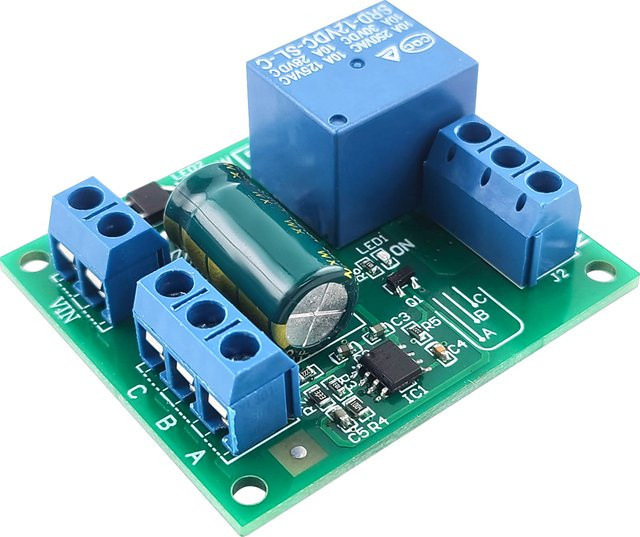 UICPAL NE555 Automatisches Wasserstandskontrollschaltermodul als Wasserpumpen- und Entwässerungsregler für 5 V und 12 V mit Wasser-Deficit-Schutz - Bild 1