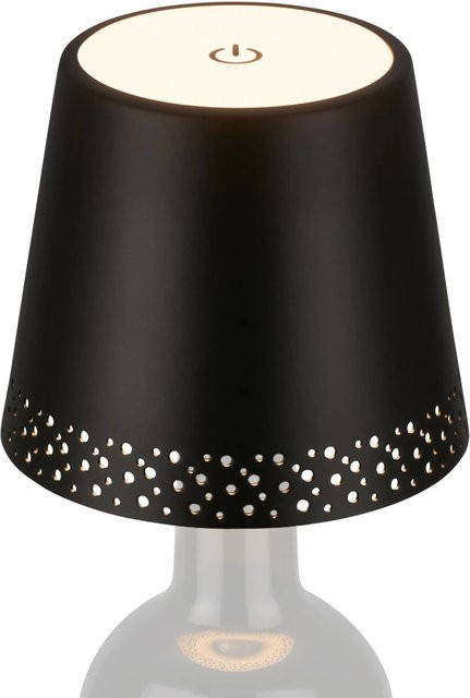 Brilo Akku-Flaschenlicht Flaska Schwarz 2,6W - Bild 1