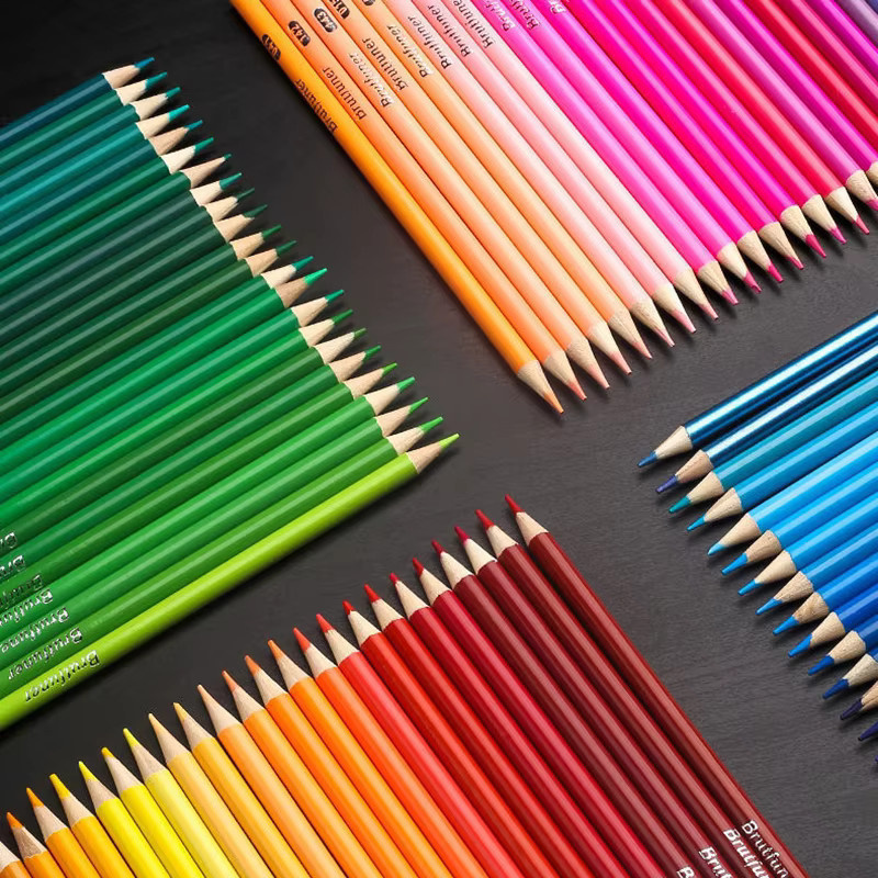 Professionelles Buntstift-Set auf Ölbasis in Bunt, 120 Stück für Kunst und Graffiti - Bild 2