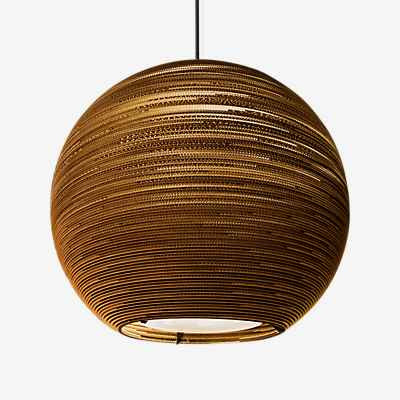 Graypants Scraplights Arcturus Pendelleuchte in Braun und Grau aus Holz - Bild 1