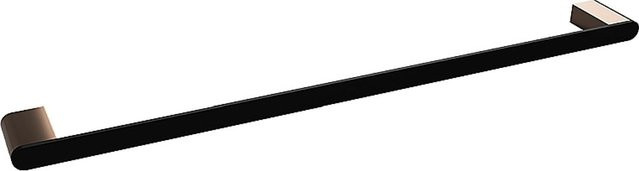 Handtuchhalter BALLA aus Messing in Schwarz und Gold, matt, B/H/T: 60 x 5,9 x 2 cm - Bild 1