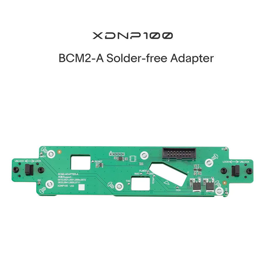 Xhorse XDNPA2GL AO.D BCM2 Lötfreier Adapter der zweiten Generation für Audi in Grün für VVDI Key Tool Plus und MULTI-PROG - Bild 3