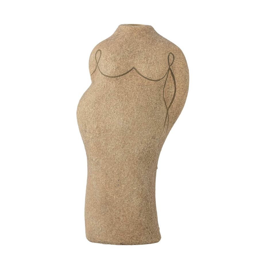 Bloomingville Vase Lulu aus Terrakotta in Braun, Höhe: 19,5 cm - Bild 1