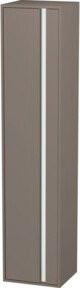 Duravit Hochschrank Ketho in Basalt Matt mit Tür links, B: 40 cm, T: 36 cm, H: 180 cm - Bild 1