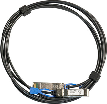 MikroTik 25GBase Direktanschlusskabel SFP28 zu SFP28 in Schwarz, Länge: 3,0 m - Bild 1