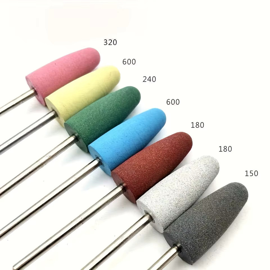 Easy Nail Silikon-Pediküre-Bohrer, 3/32 Zoll, Unisex - Bild 1