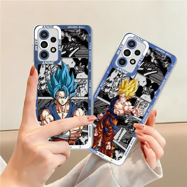 Transparente Dragon Balls Anime Handyhülle für Samsung Galaxy A16 A17 A51 A52 A12 A72 A31 A52s A32 A71 A50 A21s in Multicolour - Bild 1